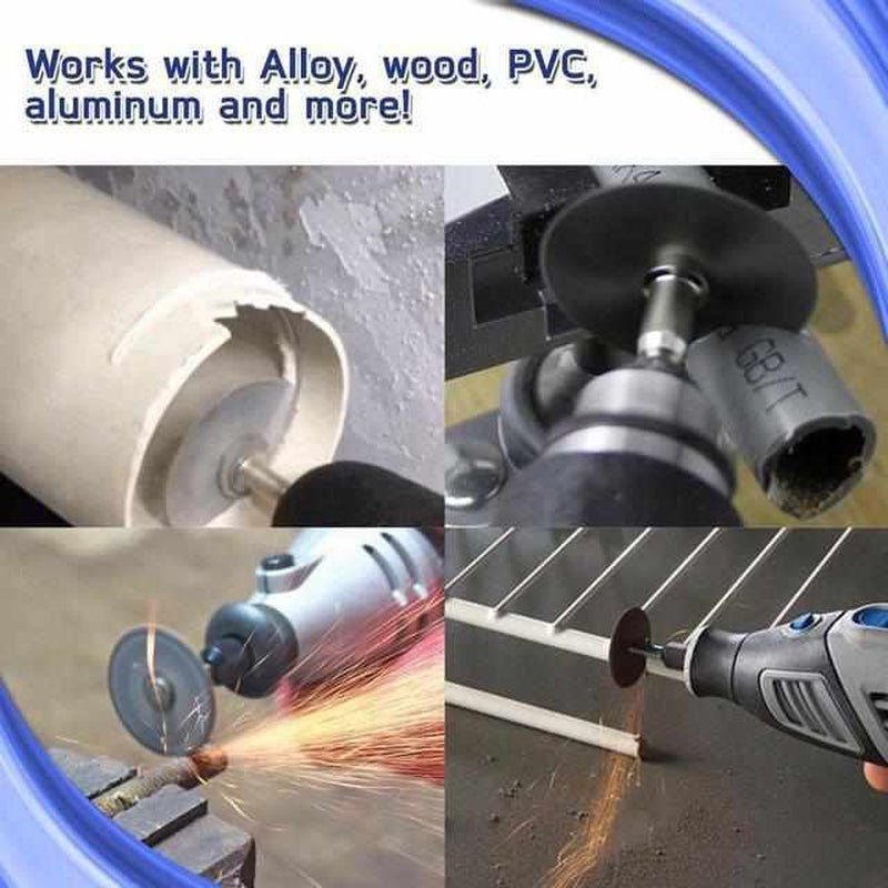6-Piece Circular Saw Blade Set for Precision Cutting – Compatible with Standard Drills, High-Speed Steel Blades, 20,000 RPM-4