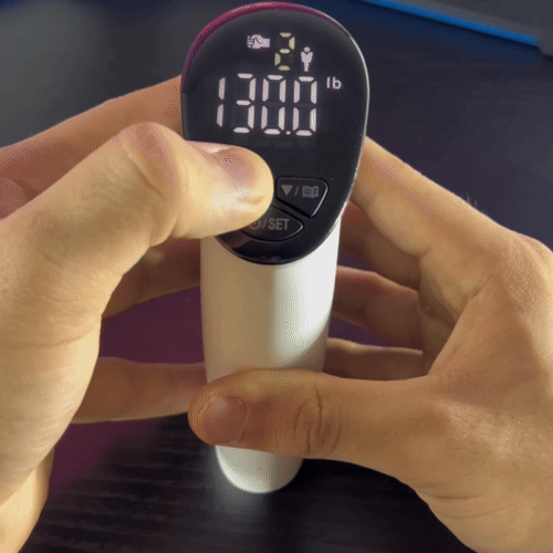 Powergrip Pro - digital grip power meter with LED display for hand strengthening-5