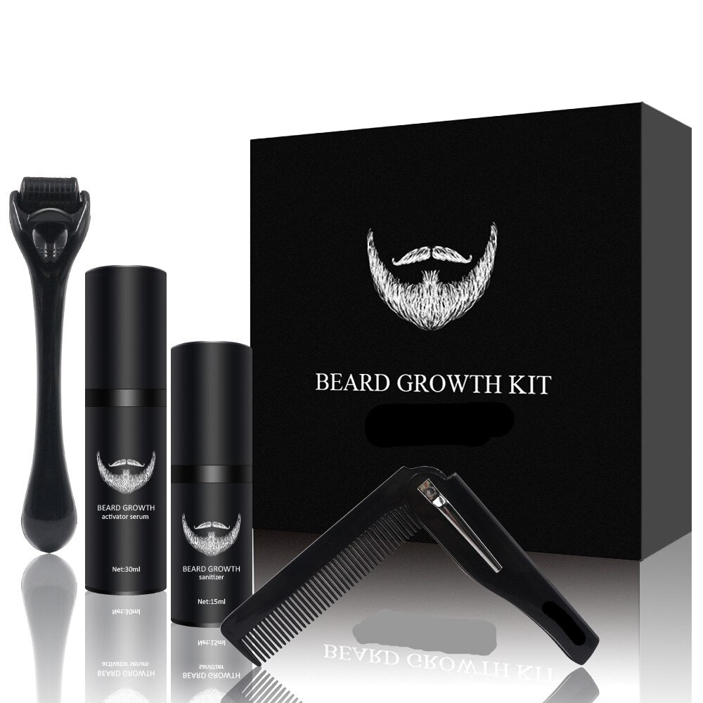 BEARVITA KIT – Komplettes Set für Bartwachstum und Pflege