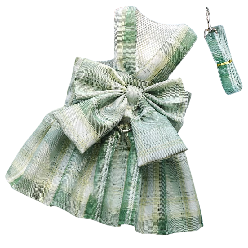 Pettorina AURÉLIEN – Pettorina Regolabile per Cani con Design Elegante a Fiocco