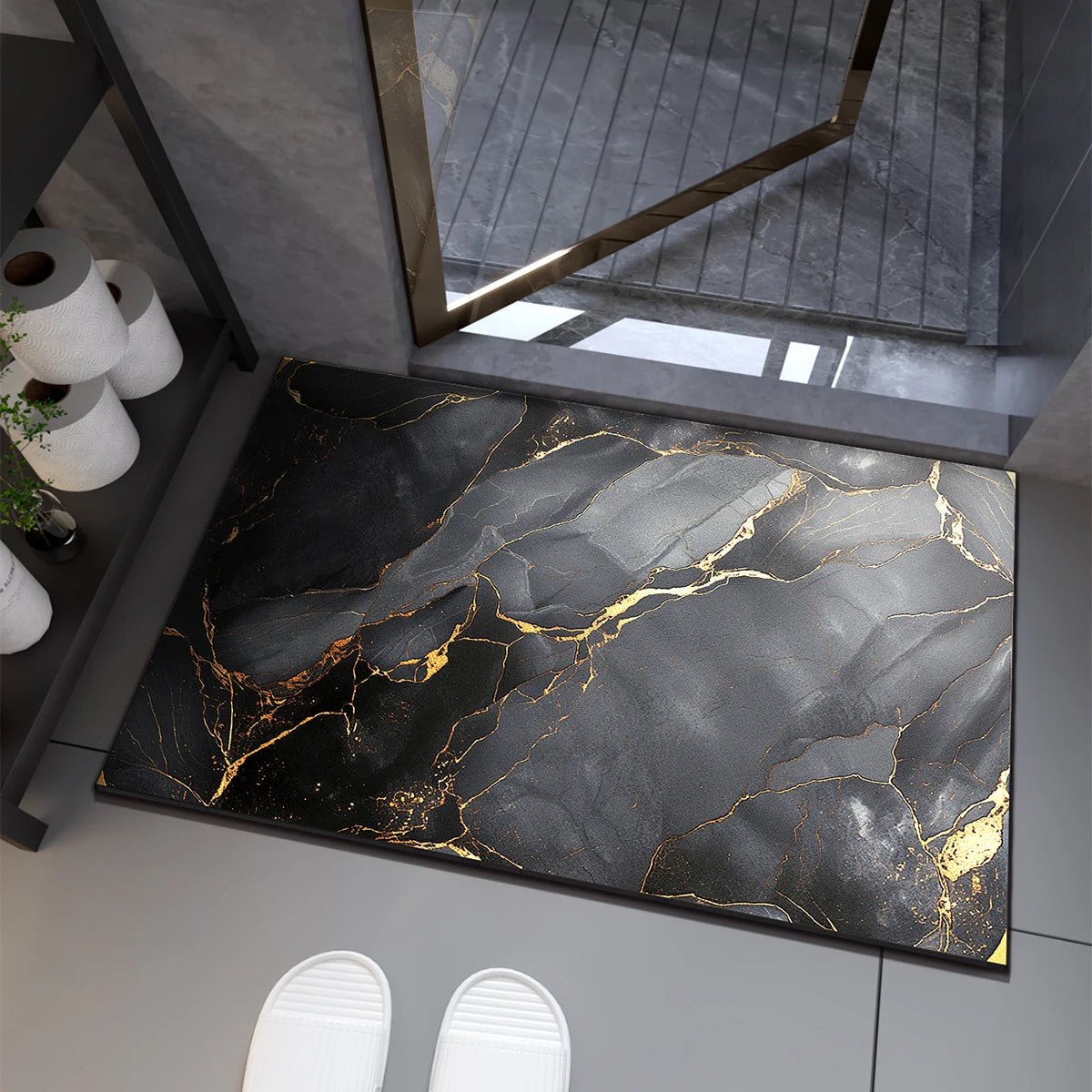 AbsorbaMat – Sneldrogende antislip badmat voor veilige en comfortabele stappen