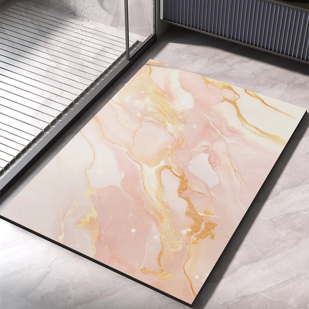 AbsorbaMat – Sneldrogende antislip badmat voor veilige en comfortabele stappen