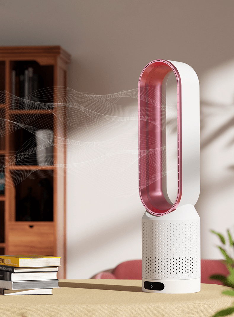 AIRCLEAR 3-IN-1 - Rafraîchisseur d'air sans pale pour un climat intérieur sain