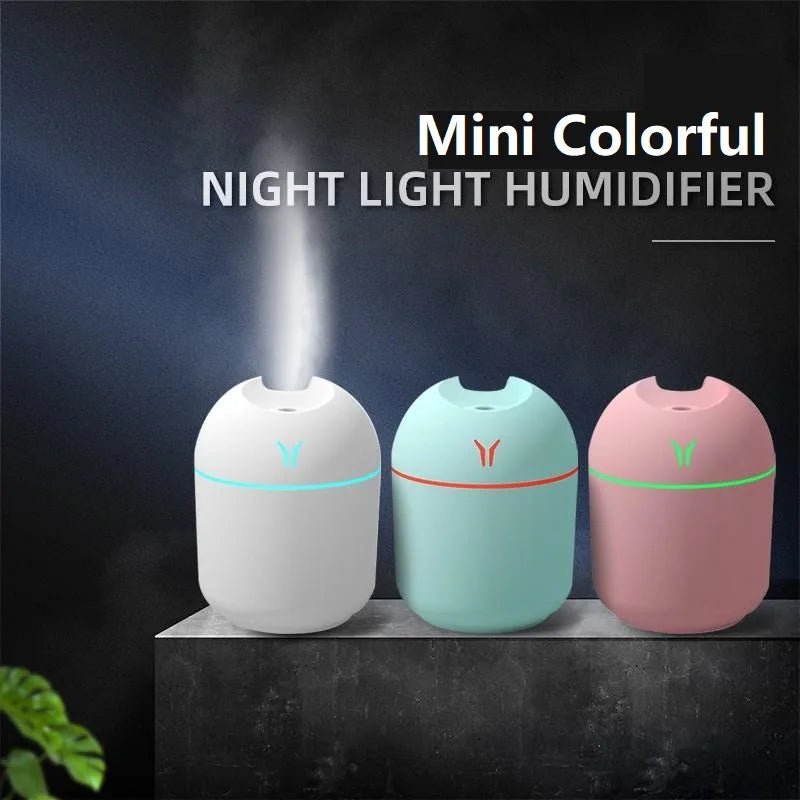 AirMist 250 – USB Mini Humidifier with Aromatherapy Function
