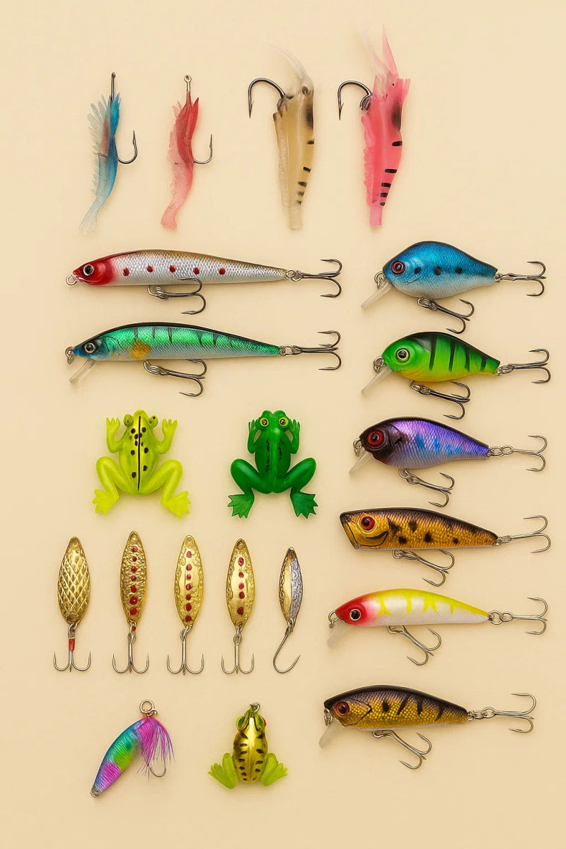 ANGLERVENT – 24 Days Christmas 2025 Countdown Fishing Tackle Set