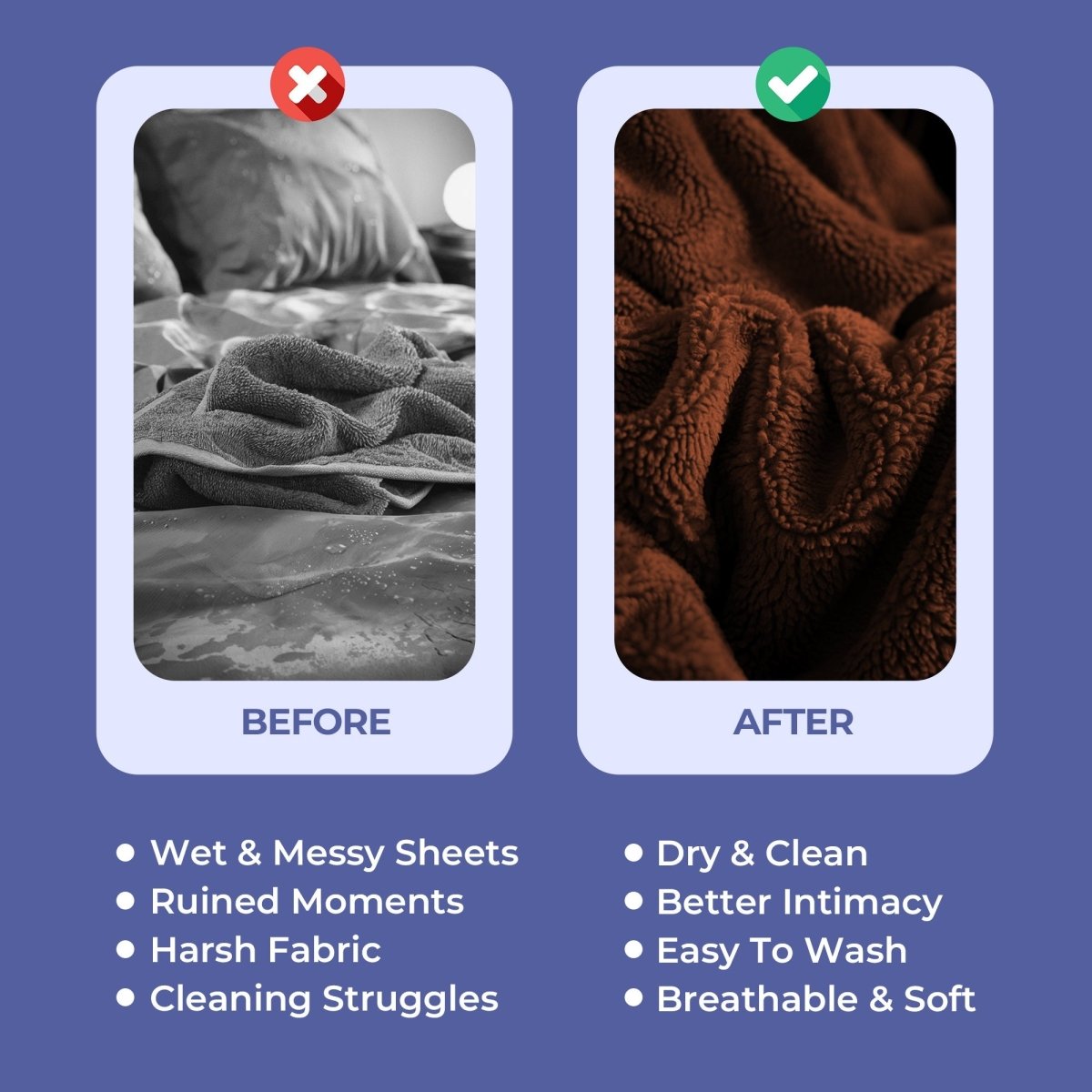 Coperta AquaShield – Coperta Protettiva Impermeabile per Letto e Divano