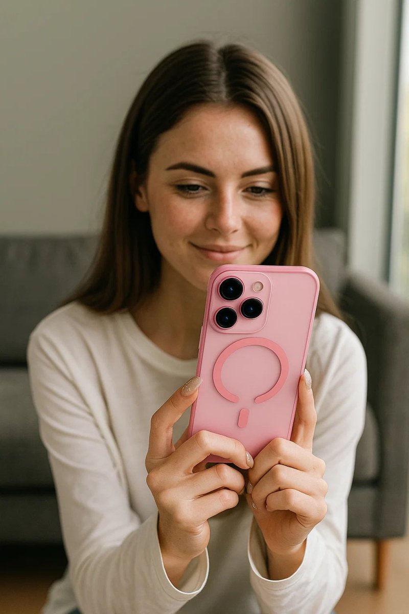 LucidLink – Ultra-thin, matte, clear MagSafe case for iPhone 7