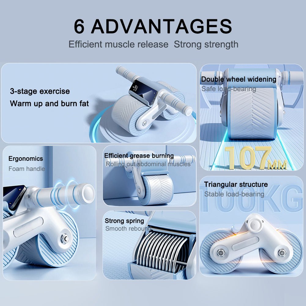 ABTRAIN PRO – Automatic Roller with Auto Roll-Back for Core Training