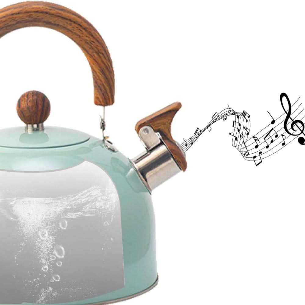Elegant 3L Stainless Steel Whistling Kettle with Ergonomic Handle 2