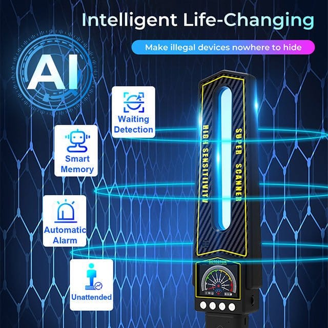 Advanced GPS Tracker Detector 2025 - Hidden Camera & Wireless Surveillance Finder 4