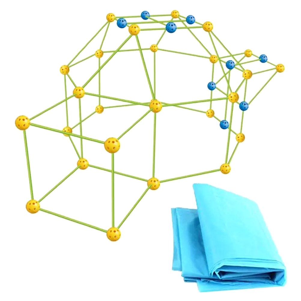 Tenda Buildadream - Giocattolo di costruzione creativa per bambini - Gioco immaginativo e avventura di apprendimento