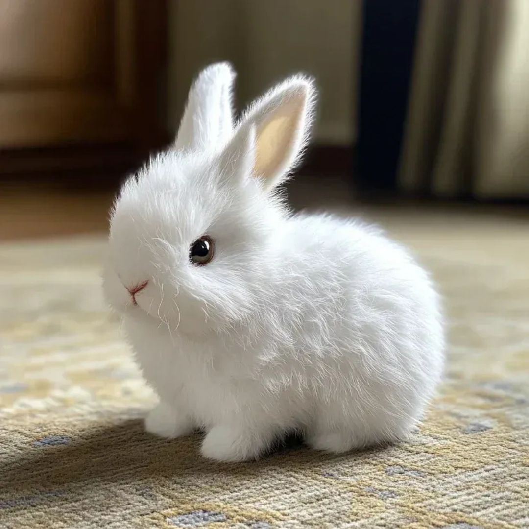 Cuddly Bunny Plush Toy - Interactive Soft Stuffed Animal with Realistic Movements 6