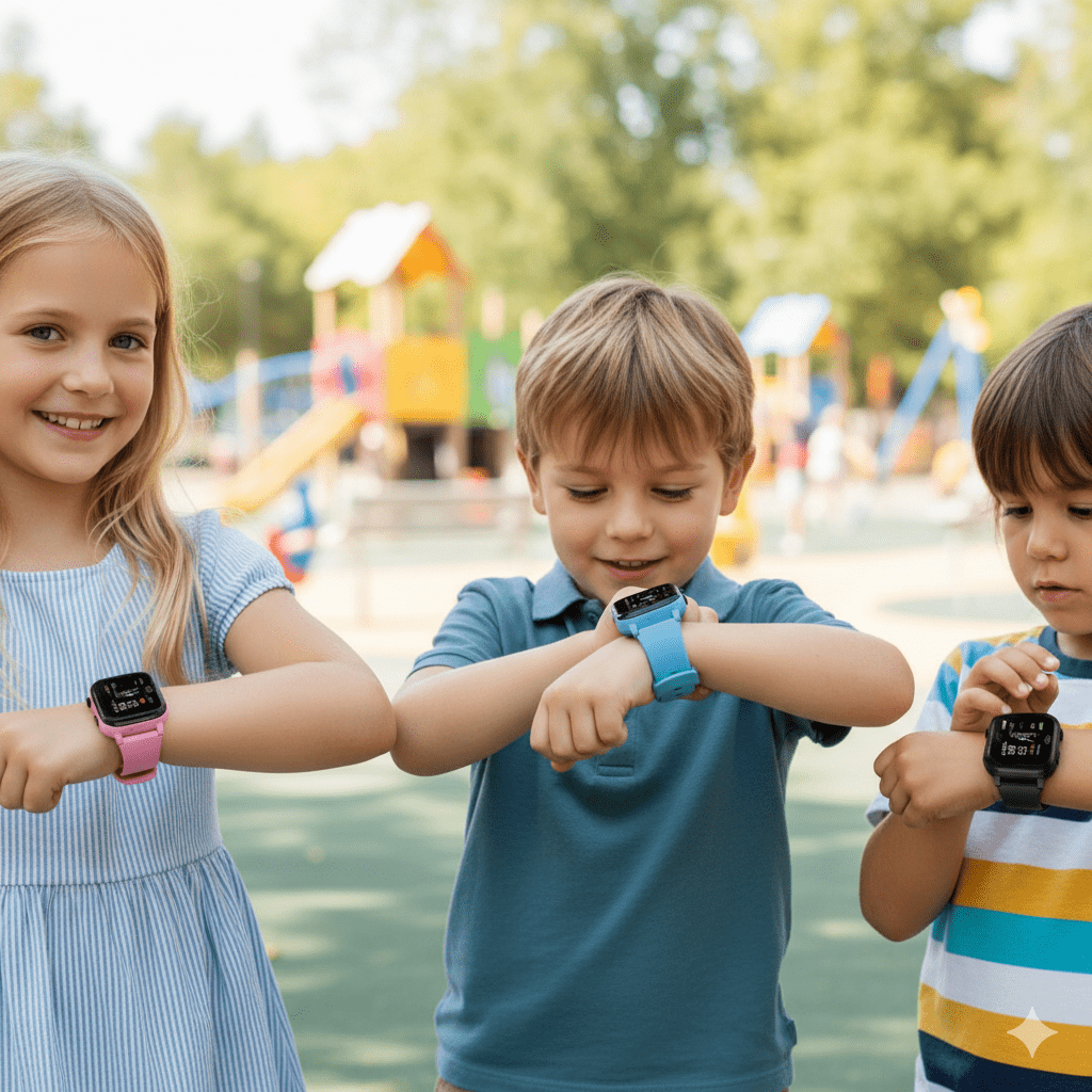 CARELINK – GPS-smartwatch voor kinderen met realtime tracking en veiligheidsfuncties