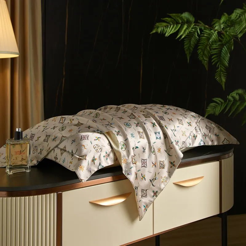 Caressence – Fodera per Cuscino in Seta di Gelso per un Sonno di Lusso e Confortevole