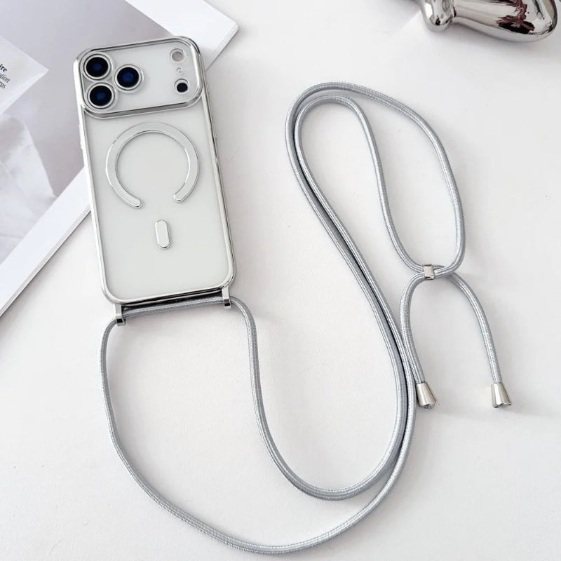 Adjustable Phone Lanyard for iPhone 11-17 Pro Max - Hands-Free Convenience & Durable Nylon Design 10