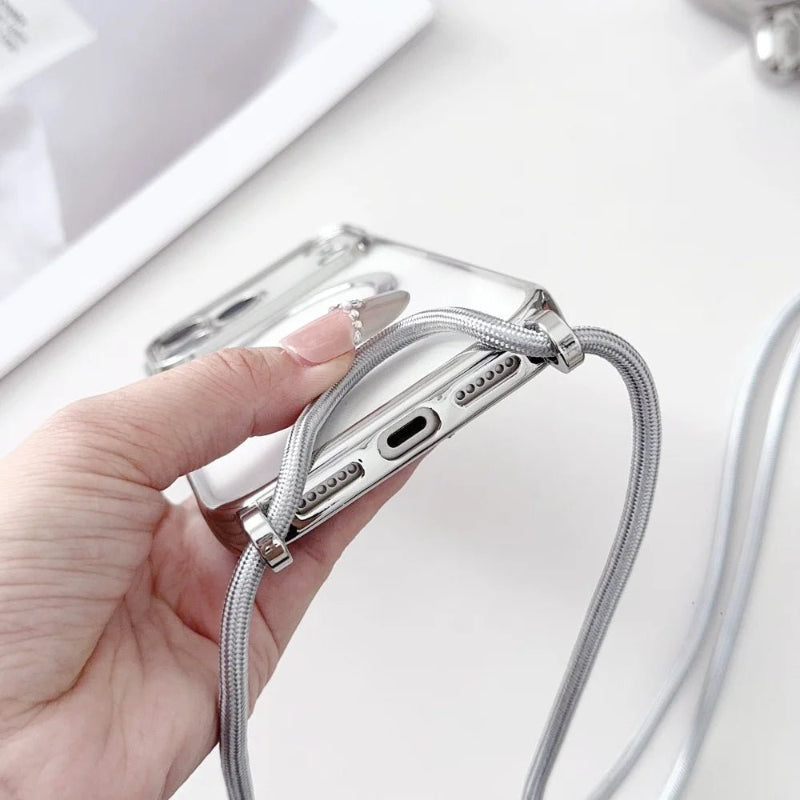Adjustable Phone Lanyard for iPhone 11-17 Pro Max - Hands-Free Convenience & Durable Nylon Design 5