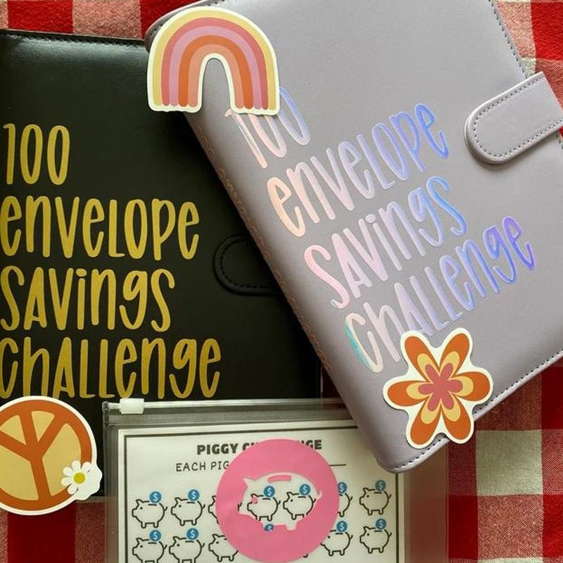 CASHSAVVY – Classeur de budget pour défi des 100 enveloppes pour économies familiales