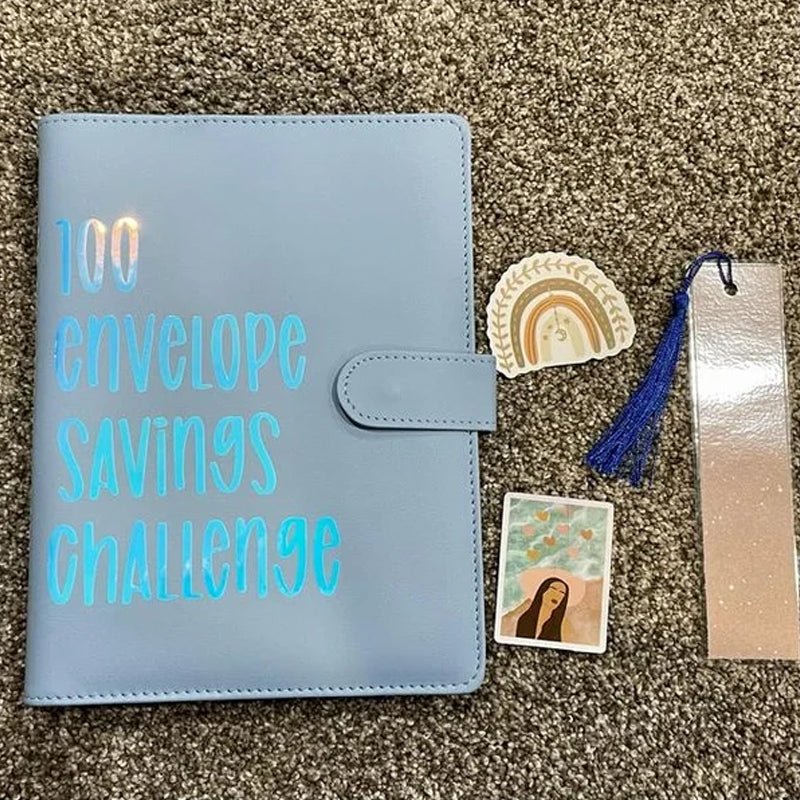 CASHSAVVY – Classeur de budget pour défi des 100 enveloppes pour économies familiales