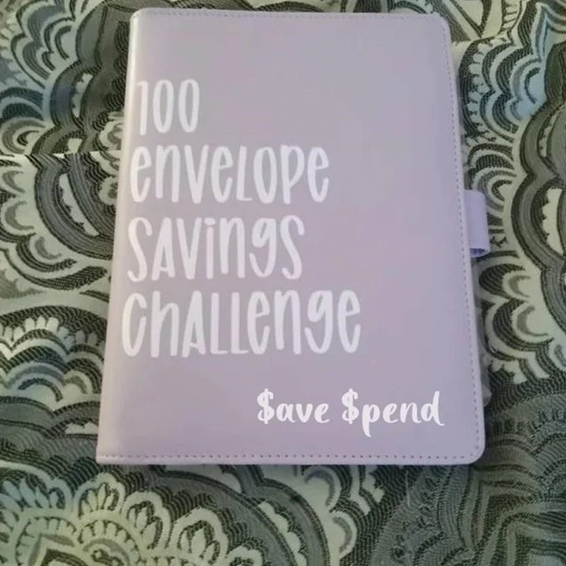 CASHSAVVY – Classeur de budget pour défi des 100 enveloppes pour économies familiales