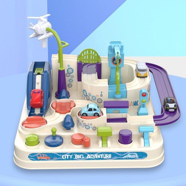 City Adventure – Conjunto de brincadeira interativo da cidade com carros e grua para exploradores curiosos