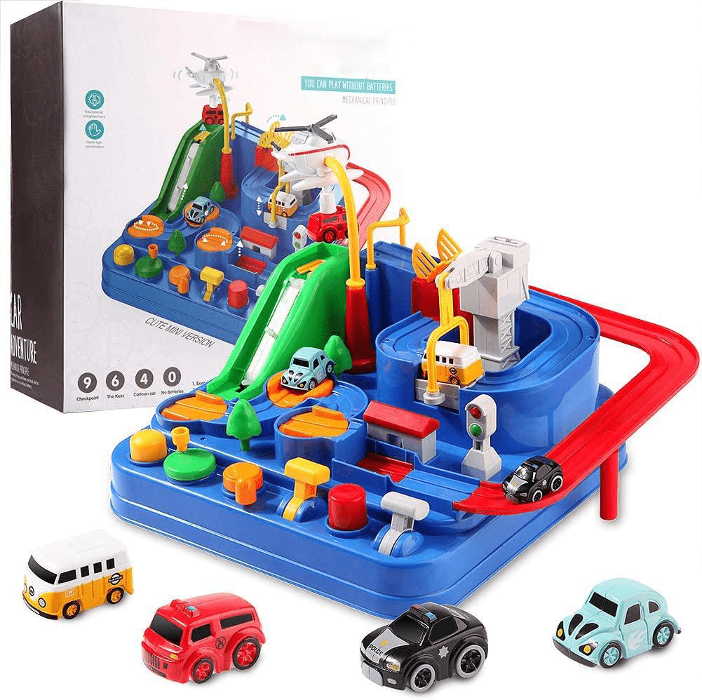 City Adventure – Conjunto de brincadeira interativo da cidade com carros e grua para exploradores curiosos