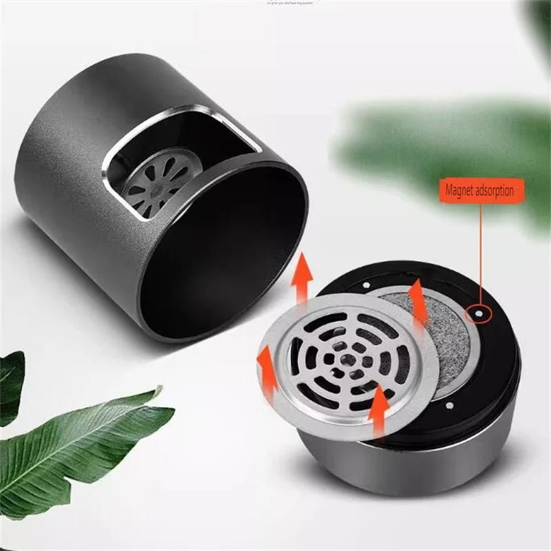 Smart Smokeless Ashtray - Portable Design with Negative Ion Technology & USB Hepa Filter 7