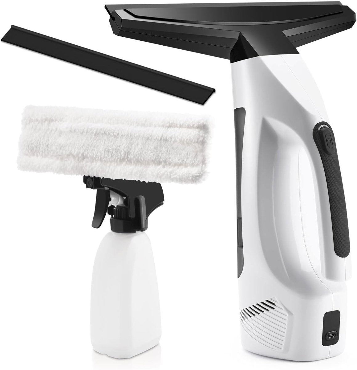 CLEARIX – Aspirateur électrique sans fil pour vitres, pour une brillance sans traces