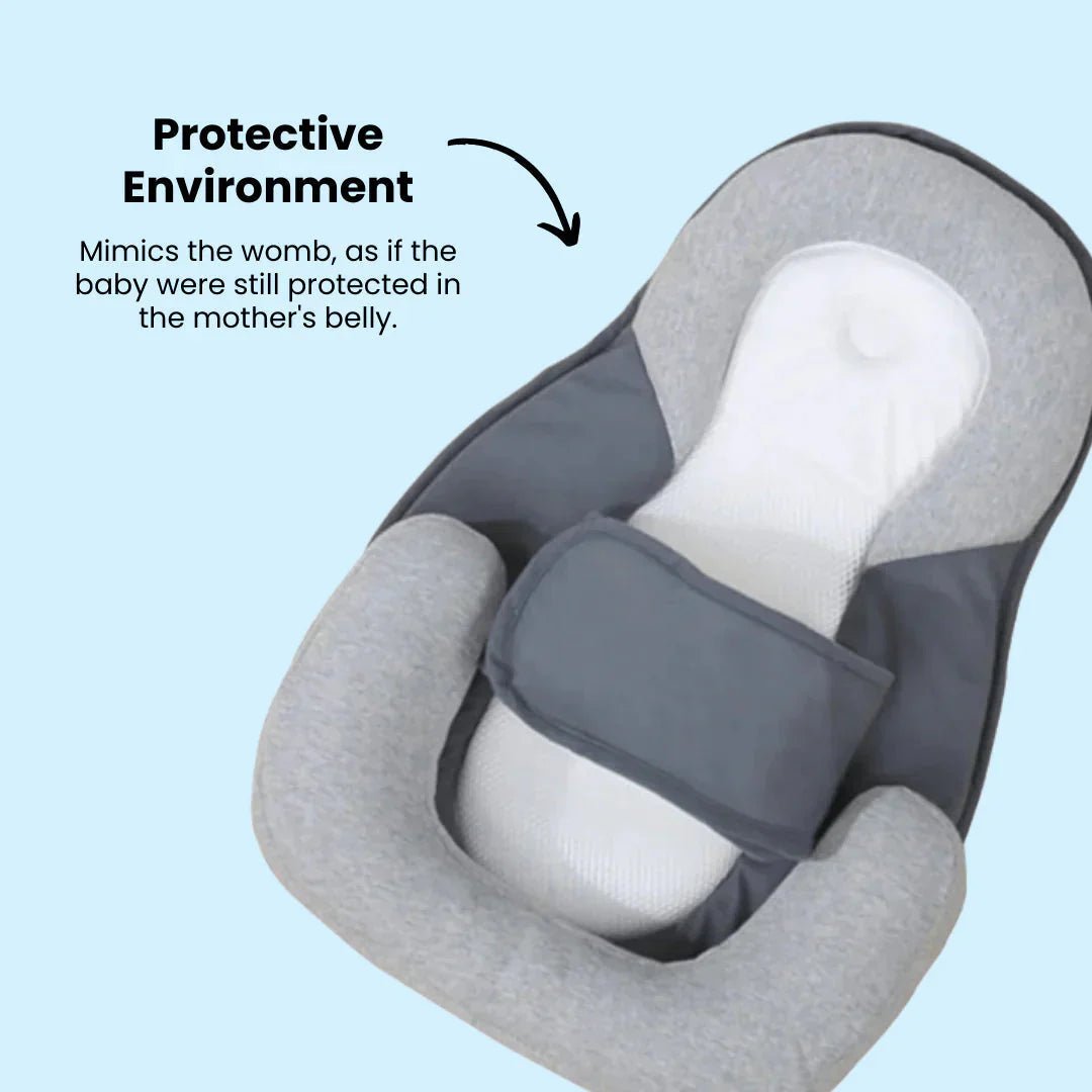 COZYCURVE KISSEN – Ergonomisches Babykissen mit 15° Neigung