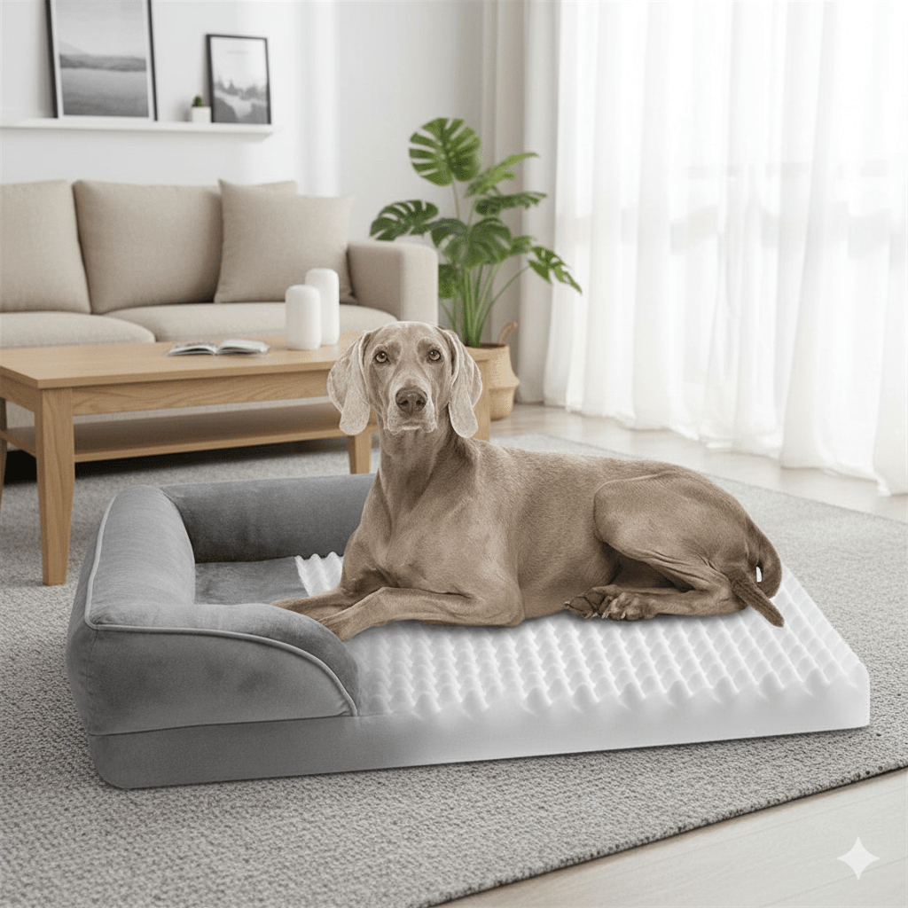 COMFYPAW ORTHOBED – Orthopedisch hondenbed met traagschuimmatras voor gewrichtsverlichting
