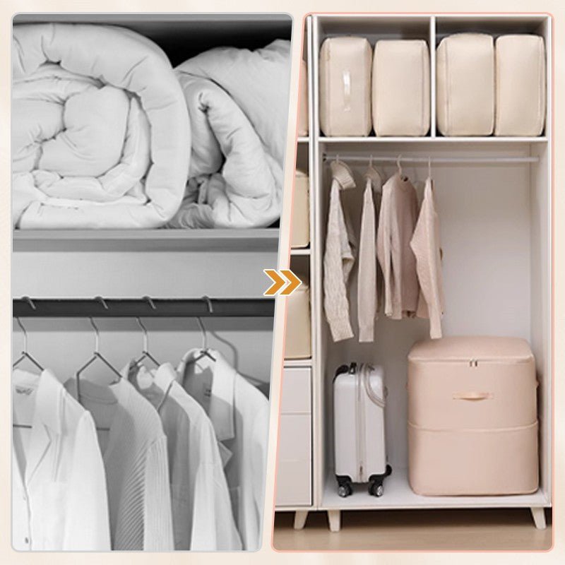Bolsas de almacenamiento Compression Max - Ahorran espacio en casa y de viaje - Compresión sin vacío - Nylon impermeable - Duraderas y ligeras