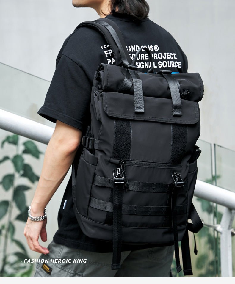 Sac à dos de voyage convertible - Sacoche pour ordinateur portable 3-en-1 (17"), étanche, extensible, pour le travail, les voyages et la vie de tous les jours