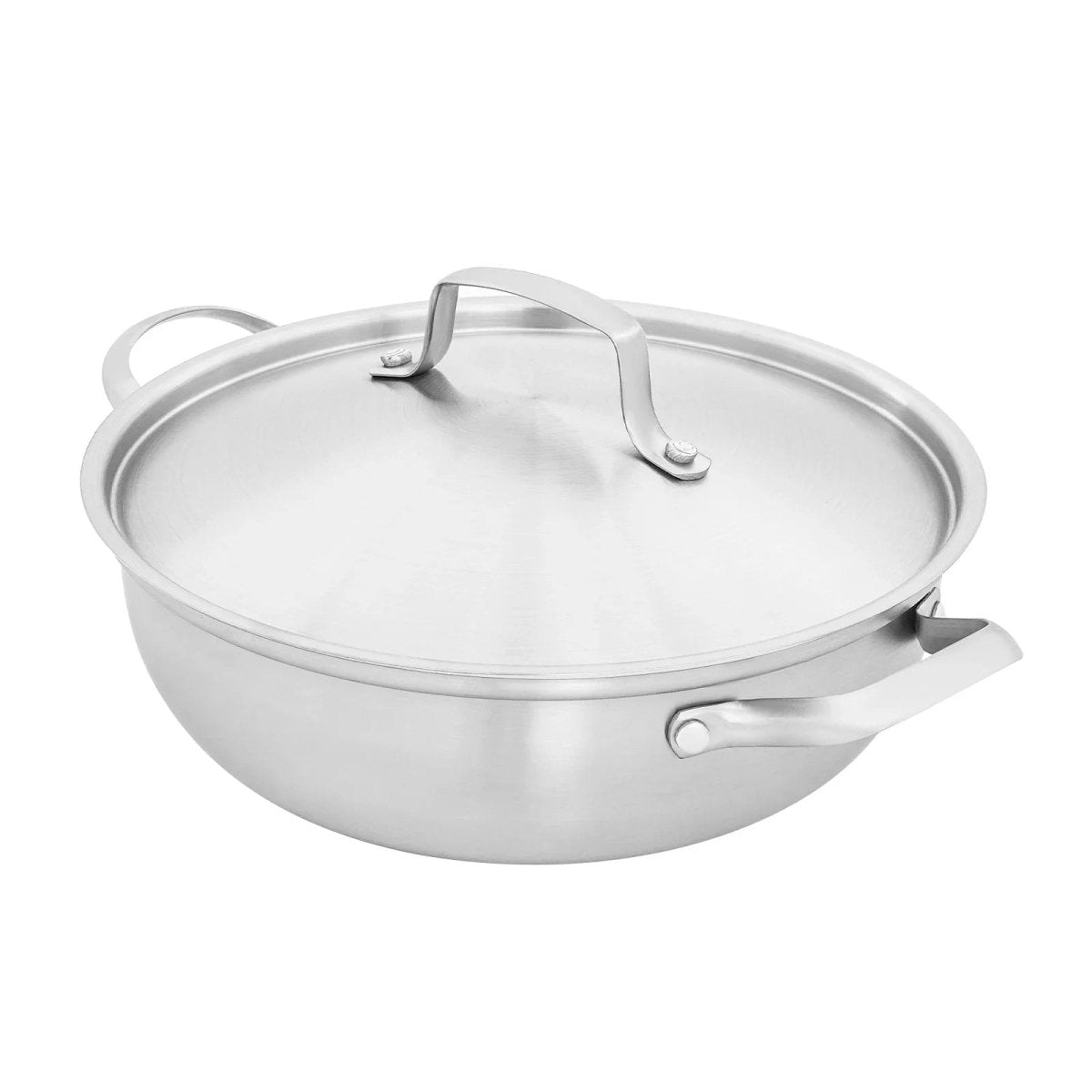 CookSphere – Premium 26 cm RVS Pan voor Alle Warmtebronnen