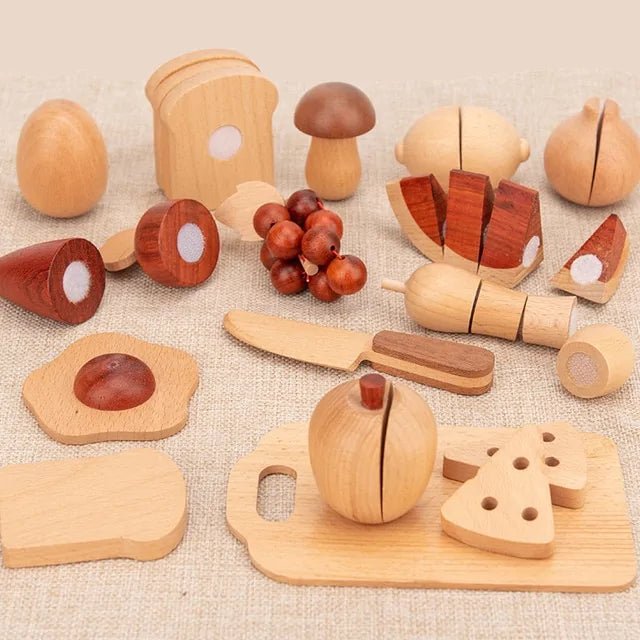 Cook'nTimber - Houten kinderspeelkeuken in boomstamdesign