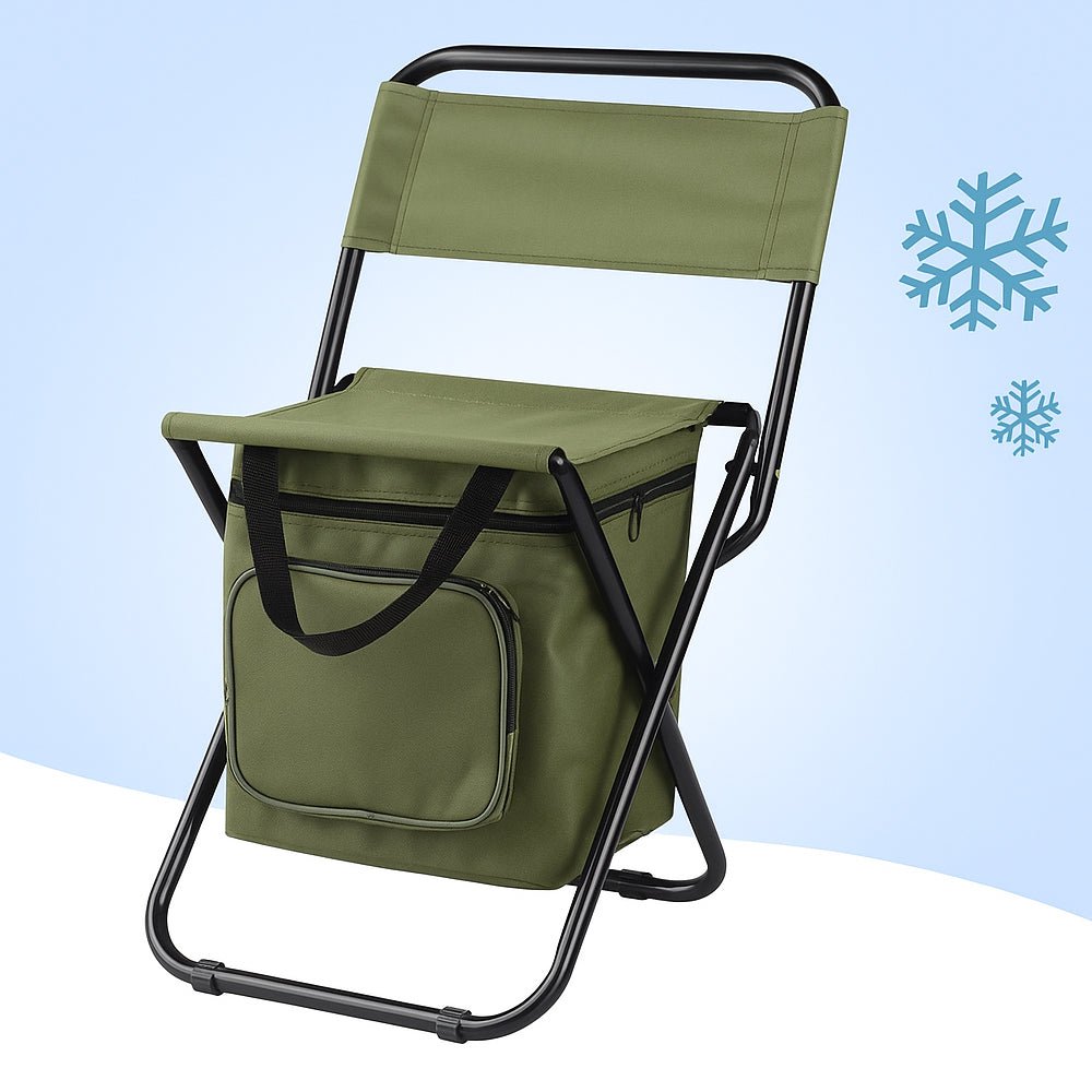 Coolcamp Chair - folding chair with backrest & integrated cooling bag 4