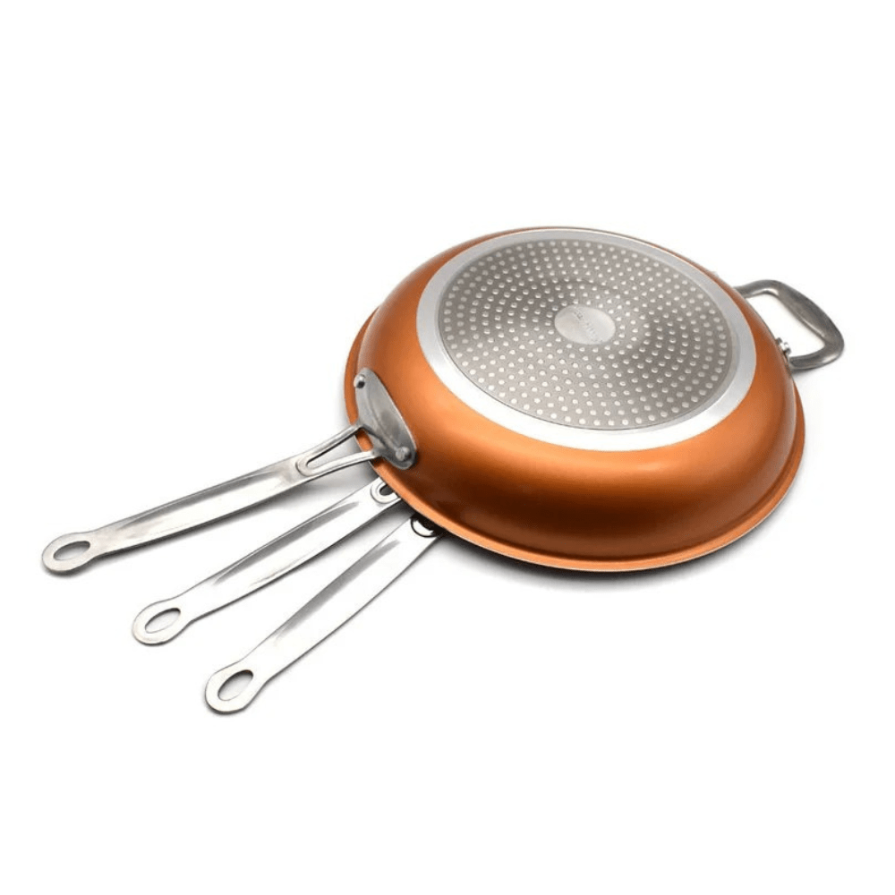 Copper Pan-professional copper pan with non-stick coating & perfect heat distribution 5