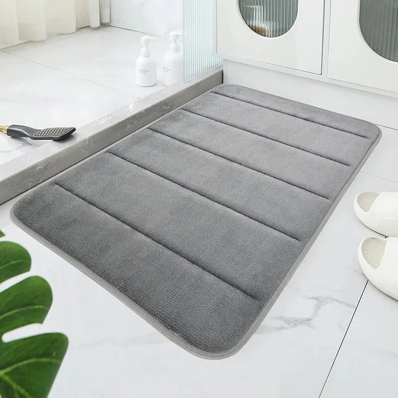 TAPETE DE BANHEIRO MACIO CORAL VELVET MAT – Com Design Antiderrapante para Conforto e Segurança