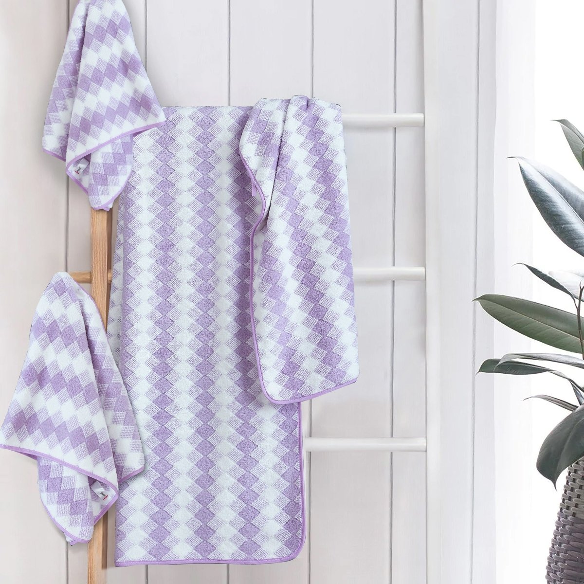 Serviettes Elysoria Coral Weave | Serviettes douces et durables avec une absorption maximale et un séchage rapide