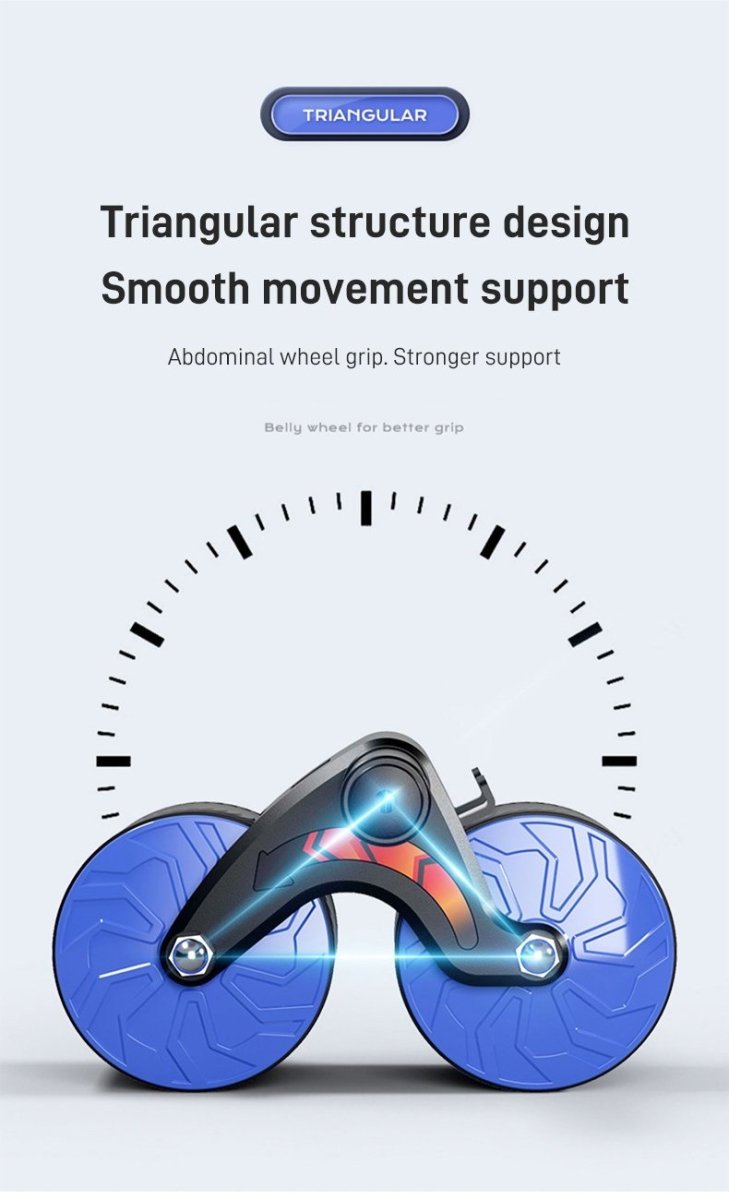 Coremaster AB-Roller-anti-slip belly trainer roll for effective abdominal training-4