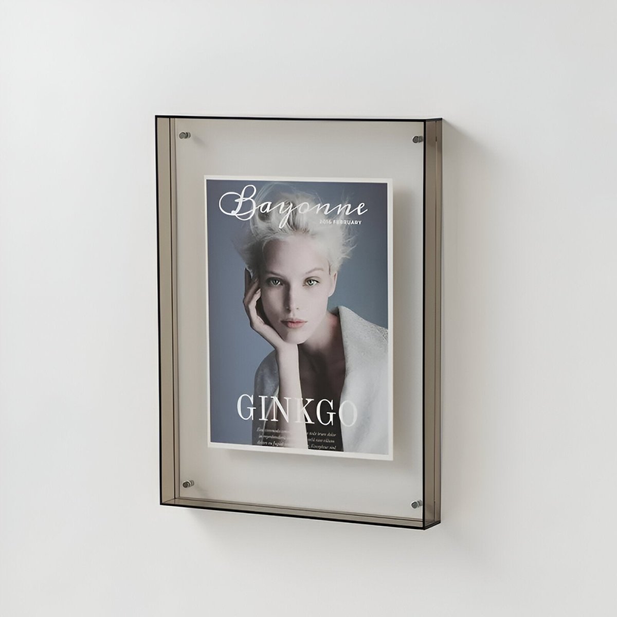 Crystaframe - transparent acrylic picture frame for modern image presentation 8