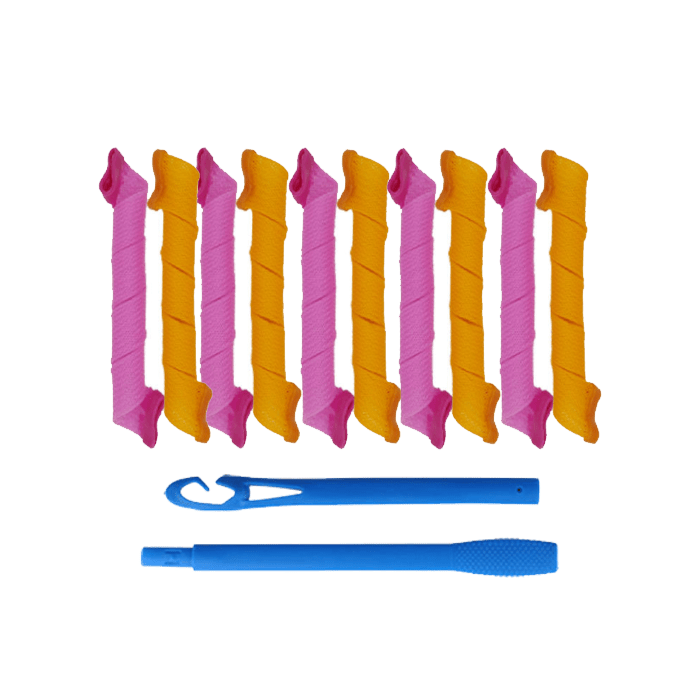 CURLIQUE – DIY Spiral Curls Hair Curler for Effortless, Heat-Free Curls