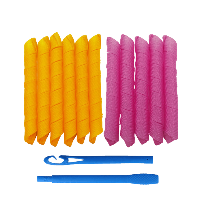 CURLIQUE – Rizador de cabello en espiral DIY para rizos sin esfuerzo y sin calor