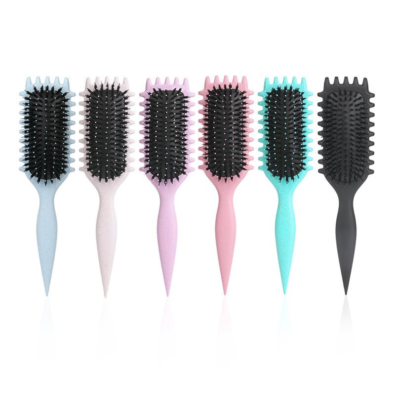 Curlmaster-3-in-1 hairbrush for frizz-free styling and bright curls-3