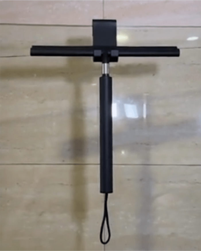Deluxe Shower Squeegee - Telescopic shower wiper for glass and soil without bending down 7