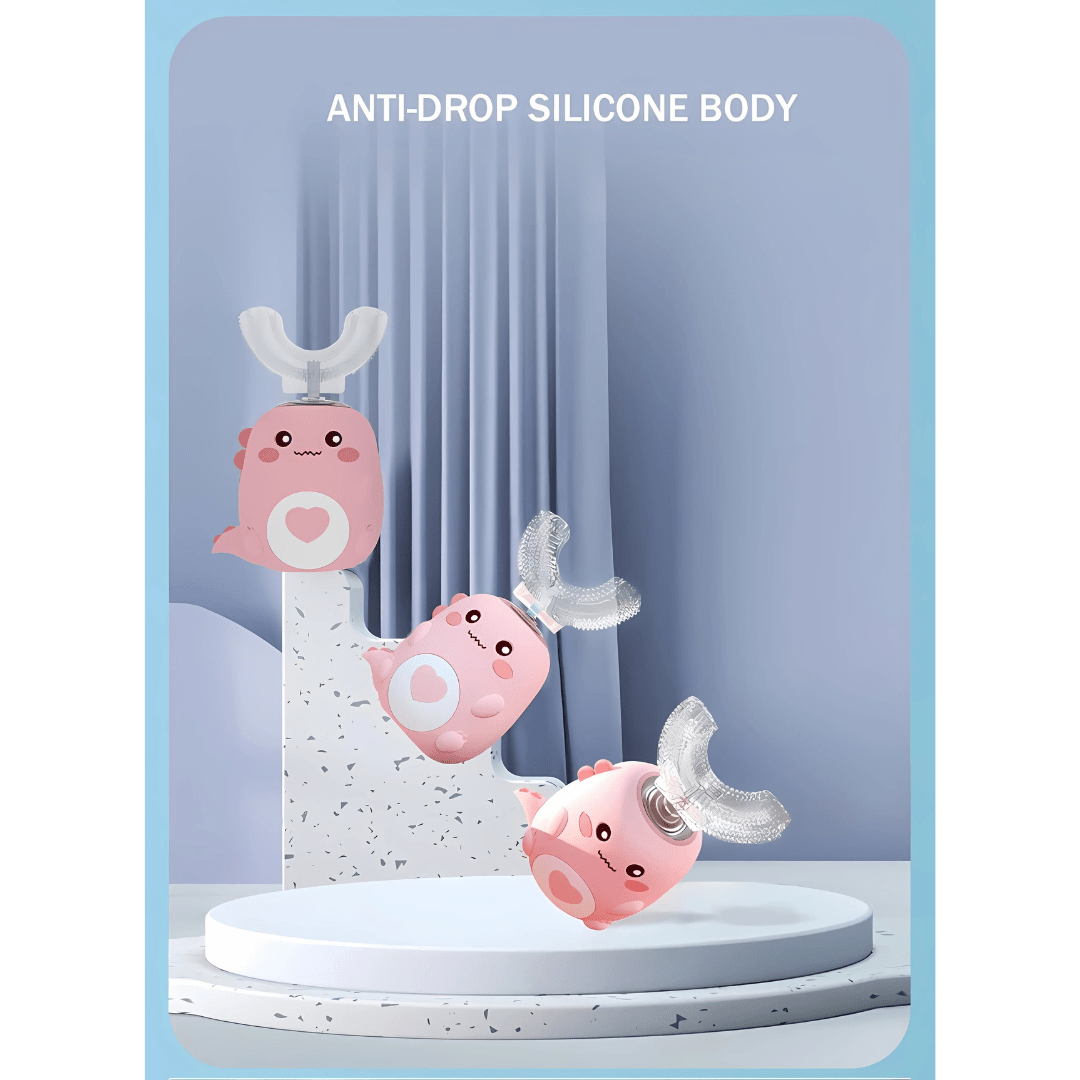 DINO BRUSH – Electric Toothbrush for Kids with 360° Cleaning