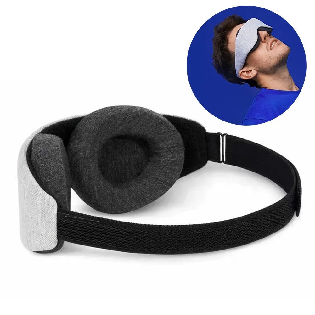 DreamFoam 3D – Memory Foam Sleep Mask with Adjustable Eye Cups