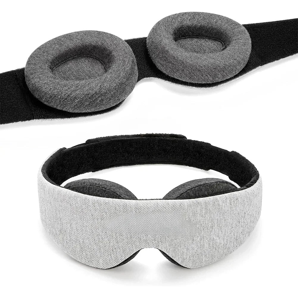 DreamFoam 3D – Memory Foam Sleep Mask with Adjustable Eye Cups