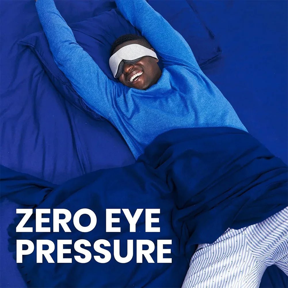 DreamFoam 3D – Memory Foam Sleep Mask with Adjustable Eye Cups