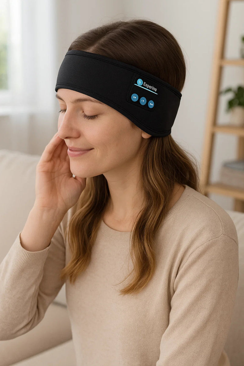 DREAMSYNC – Máscara de sueño Bluetooth para un sueño relajante y comodidad
