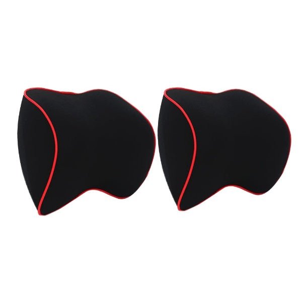 ComfortDrive - 2-Pack Memory Foam Car Neck Pillows for Pain Relief & Support 0
