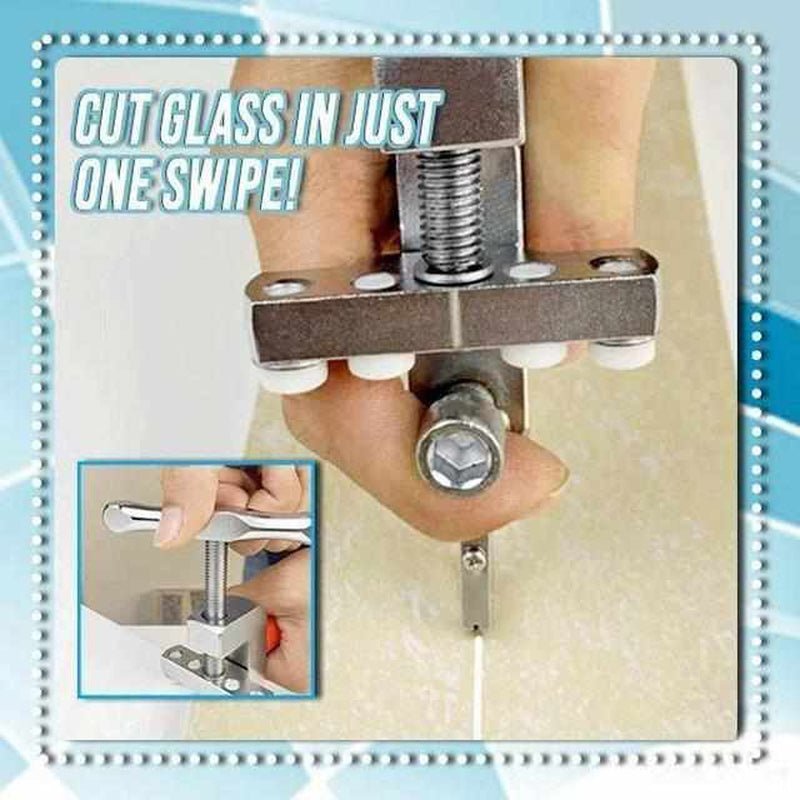 Professional Glass and Tile Cutter with Ergonomic Handle and Extra Blades – EasyCut Pro for Precision Cutting-4